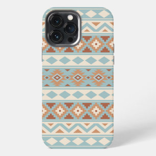 Etui iPhone 13 Pro Max Aztec Essence Ptn IIIb Blue Cream Terracottas