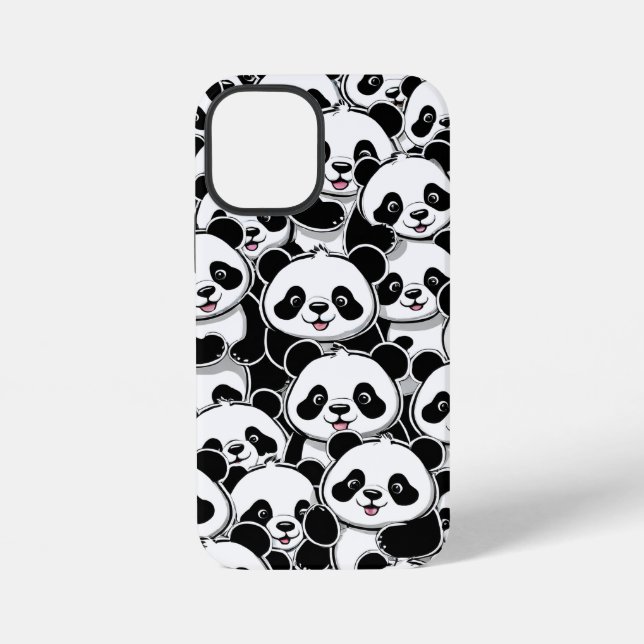 Coque iPhone Baby Pandas (Verso)