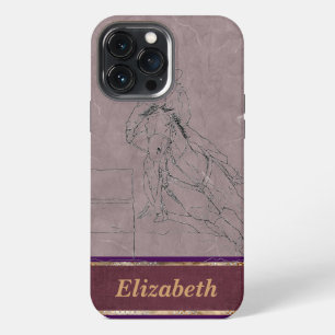 Etui iPhone 13 Pro Max Barrel Racer (Mauve)