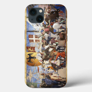Etui iPhone 13 BATAILLE D'HÉRACLUS par Piero Della Francesca