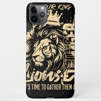 COQUE iPhone 11Pro MAX BE YOUR KING 
