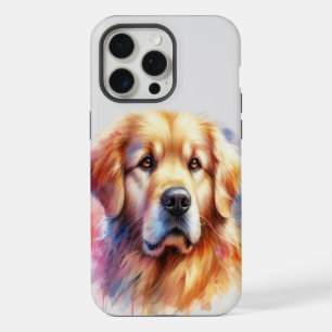 Beau Golden Retriever en Aquarelle