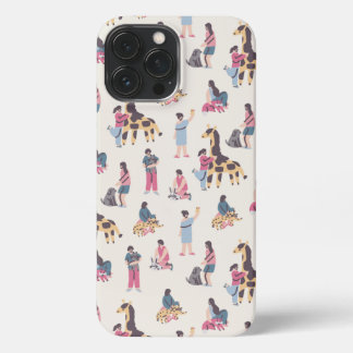 Etui iPhone 13 Pro Max Beau motif de conception de boîtier de téléphone