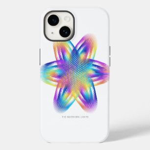 Coque Pour iPhone 14 Beau motif de couleurs de titane -