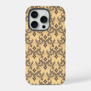 Beau motif ethnique de Damas pointillisme