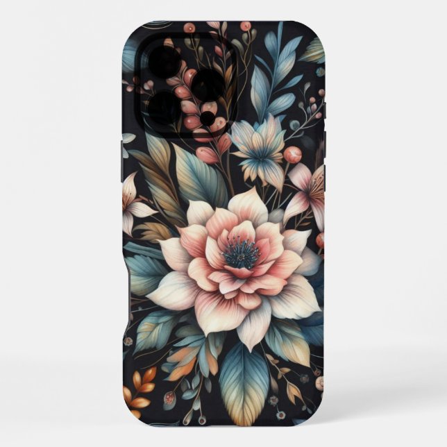 Coque iPhone Beauté Botanique  (Verso)