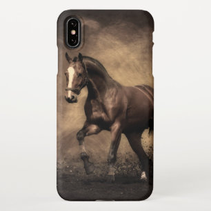 Coque iPhone XS Max Beautiful horse throw pillow