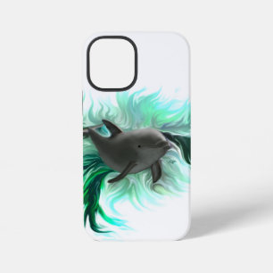 Coque iPhone 12 Mini Bébé dauphin