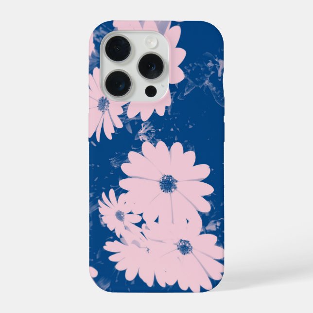 Coque iPhone Belle image de fleur sur étui d'iphone (Verso)