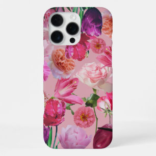 Coque iPhone 16 Pro Max Belles fleurs