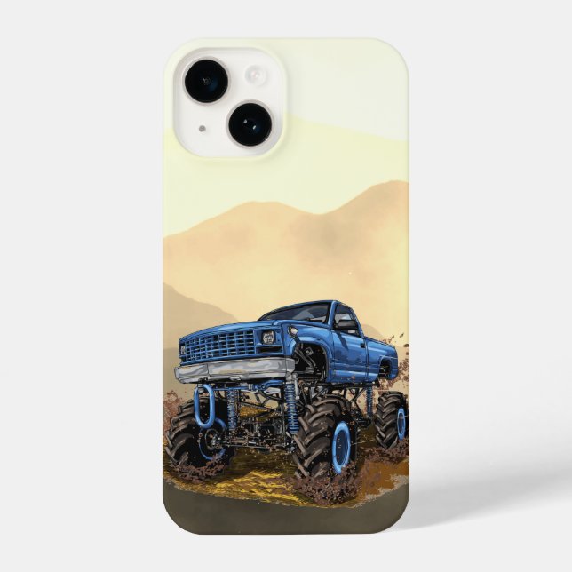 Coque iPhone Big Monster truck Off Road Adventure Mud Bogging (Verso)