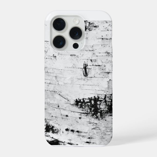 Coque iPhone Birch bark (Verso)