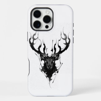 Coque iPhone 16 Pro Max Black Deer pour votre iphone 16Pro Max