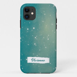 Coque iphone bleu Aqua Turquoise personnalisé