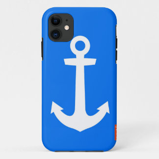 Coque iphone bleu d'Ancre