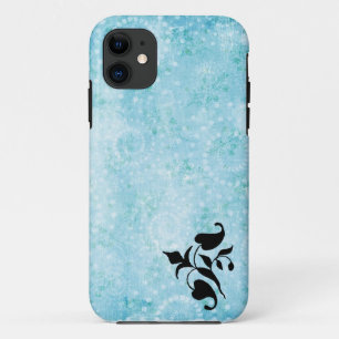 Coque iphone bleu Designer