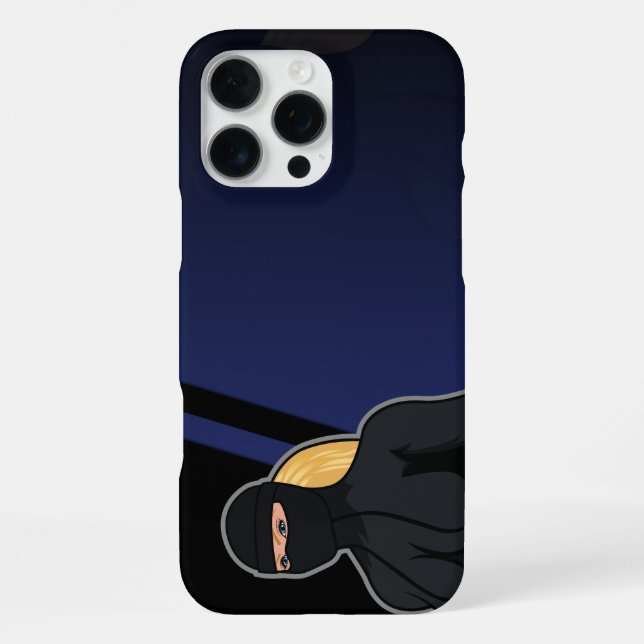 Coque iPhone Blonde Woman iPhone 16 Pro - Slim Fit Case (Verso)