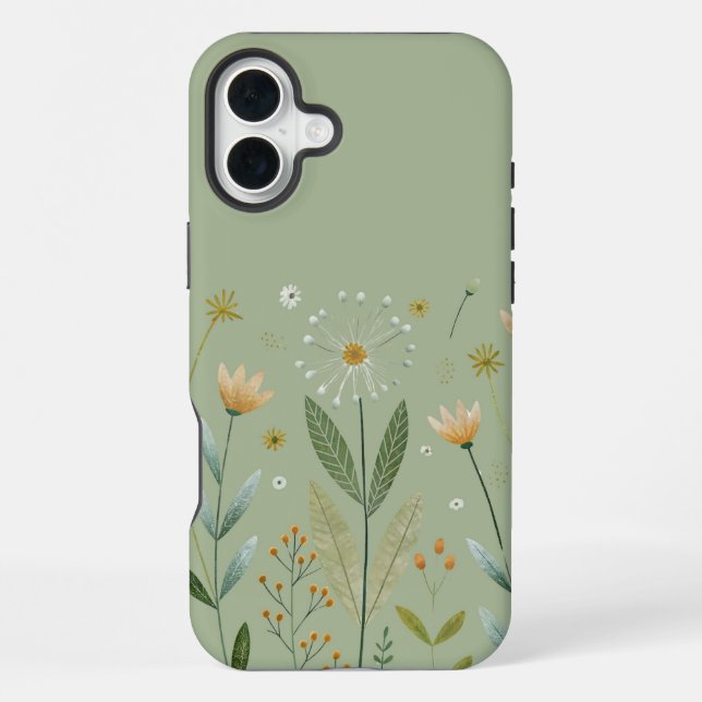 Coque iPhone Bloom Grow Minimalist (Verso)