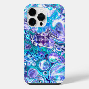 Coque Pour Pour iPhone 14 Pro Max Blue Rhapsody   Art Abstrait