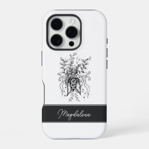 Coque iPhone 16 Pro Blume Tangle Art, dessiné - Étui Samsung Galaxy
