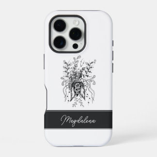 Coque iPhone 16 Pro Blume Tangle Art, dessiné - Étui Samsung Galaxy