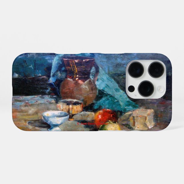 Coque iPhone Bodegón a espátula (Verso Horizontal)