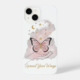 Coque Pour iPhone 14 Boho Butterfly "Spread Your Wings" iPhone Case