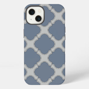 Etui iPhone 13 Boîtier Case-Mate iPhone à quatre feuilles gris-bl