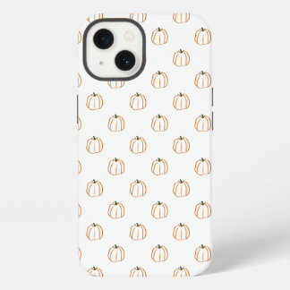 Etui iPhone 13 Boîtier citrouille blanche