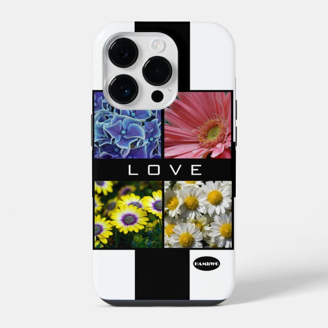 Coque iPhone Boîtier de téléphone cellulaire quatre amoureux ph (Verso)