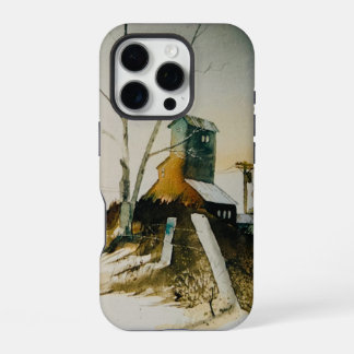 Coque iPhone 16 Pro Boîtier de téléphone de l'ascenseur Idaho Grain