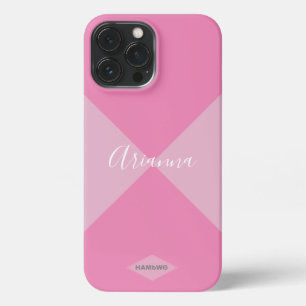 Etui iPhone 13 Pro Max Boîtier de téléphone portable - HAMbyWG - Deux ton