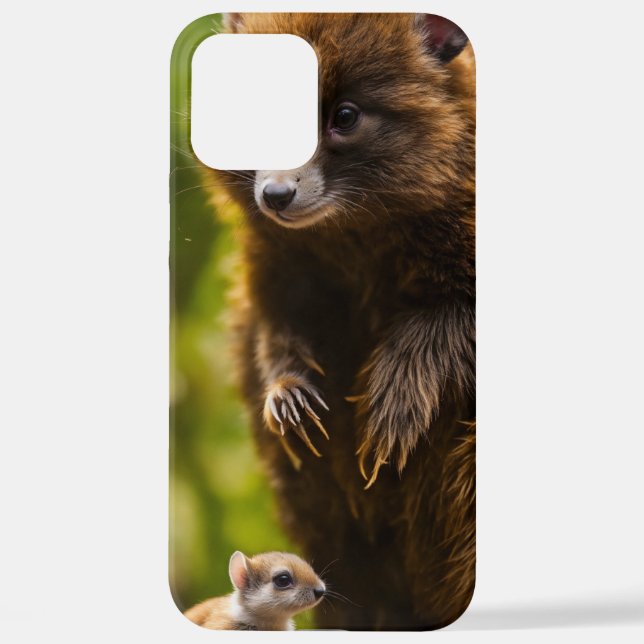 Coque iPhone Boîtier de téléphone pour oiseaux (Verso)