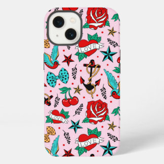 Etui iPhone 13 Boîtier de téléphone Rockabilly
