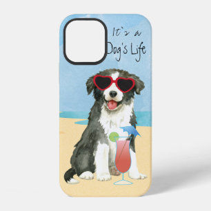 Coque iPhone 12 Boîtier d'iPhone Summer Border Collie Case-Mate