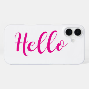 Coque iPhone 16 Plus Boîtier iPhone - Bonjour