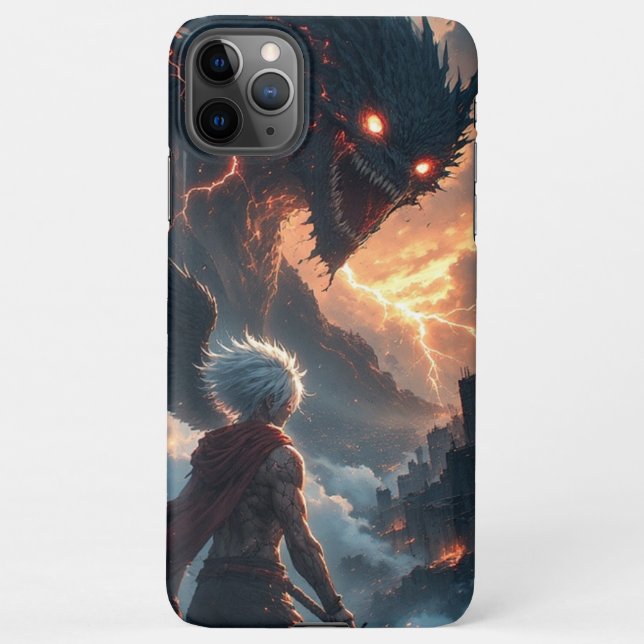 Coque iPhone Boîtier téléphonique Anime (Dos)