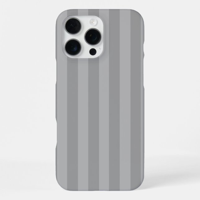 Coque iPhone Boîtier téléphonique minimaliste Gris (Verso)