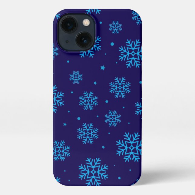 Coque iPhone Boîtier téléphonique pour les faches de neige (Verso)