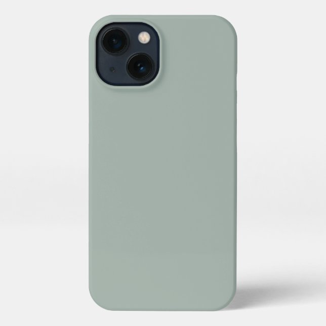 Coque iPhone Boîtier téléphonique, Sage souple (Verso)