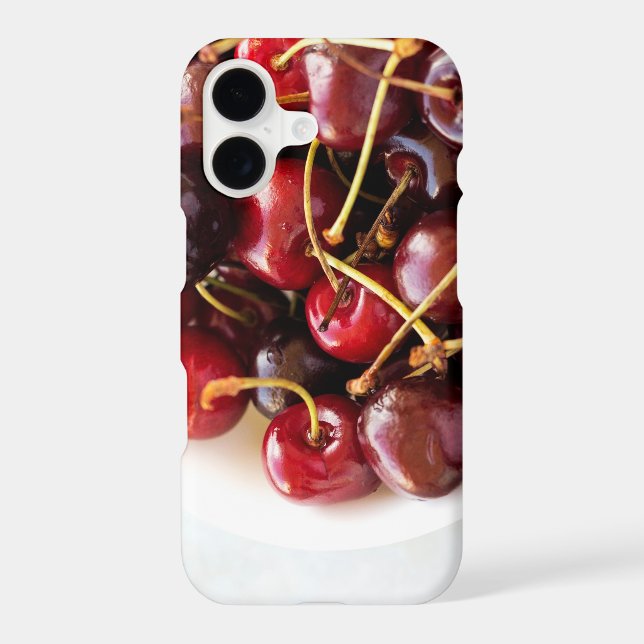 Coque iPhone bol de cerises (Verso)