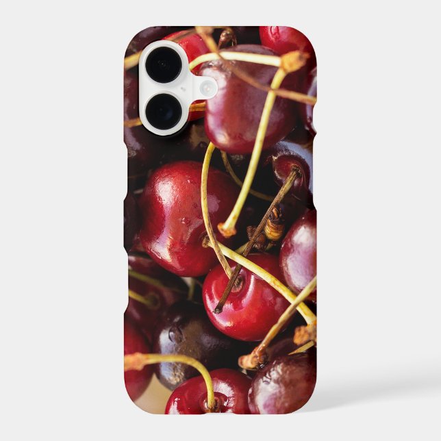 Coque iPhone bol de cerises (Verso)