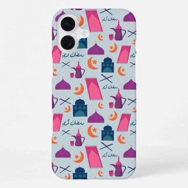 Coque iPhone Bon Motif du Ramadan (Verso)