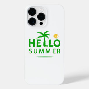Coque Pour Pour iPhone 14 Pro Max Bonjour l'été