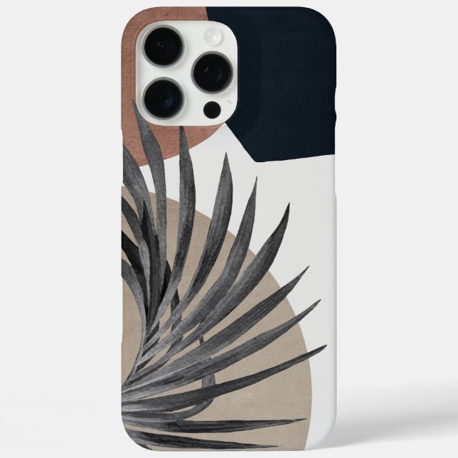 Coque iphone botanique Abstrait moderne (Verso)