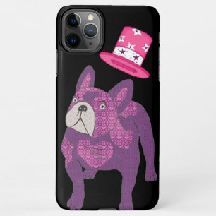 Coque iPhone 11Pro Max Bouledogue français cylindre French Bulldog