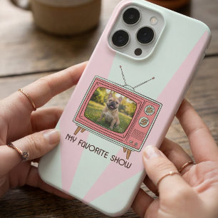 Coque iPhone 16 Pro Bouledogue Français Photo personnalisée - Mon émis