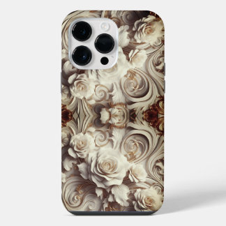 Coque Pour Pour iPhone 14 Pro Max Boutique d'illusion Optique Rose du Jardin antique