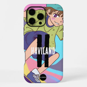 Coque iPhone 16 Pro Max Boy's Anime Style Custom Cell Phone Case HAMbWG