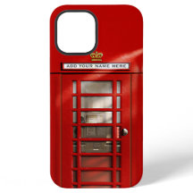 British Red Telephone Booth Personnalisé